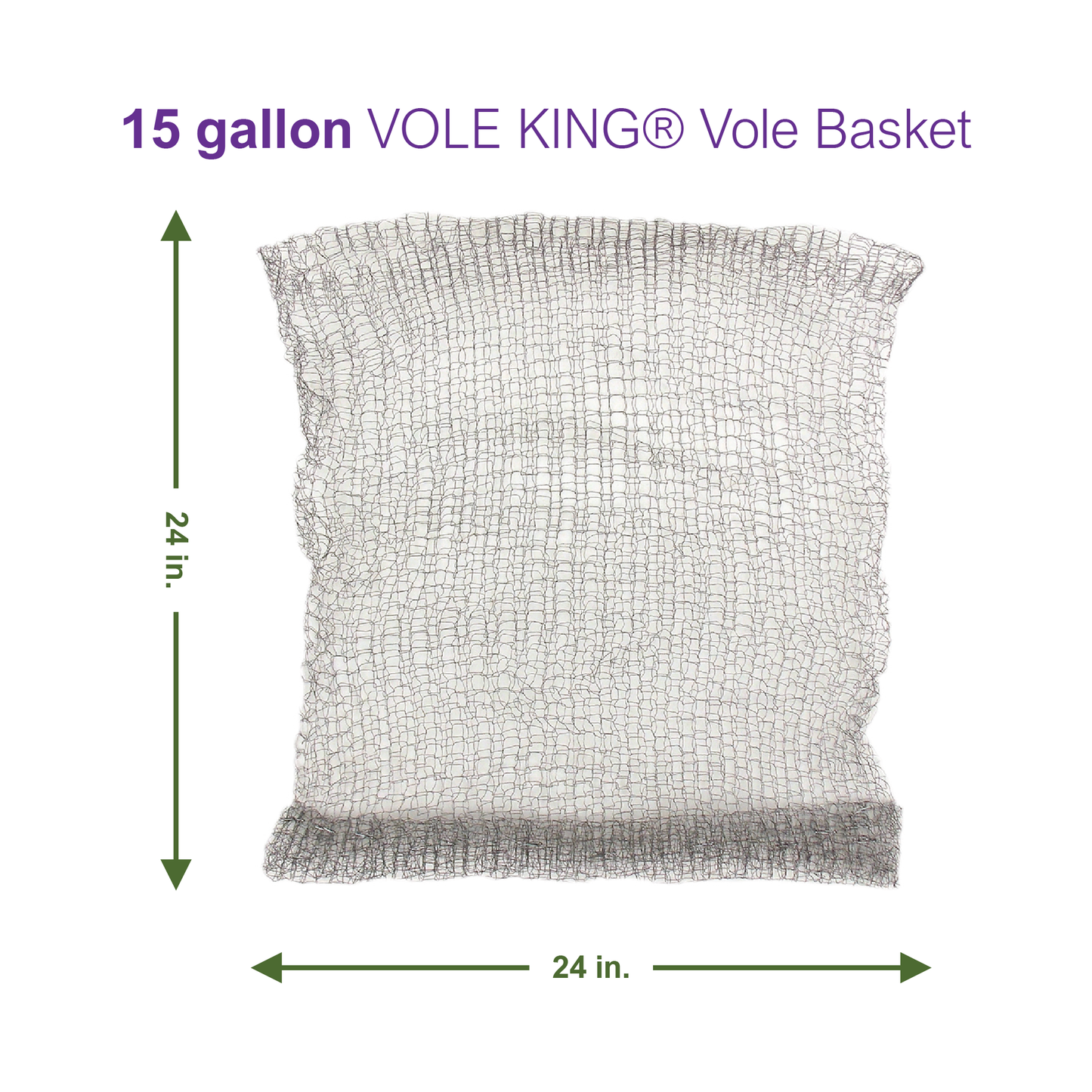 15 gallon Vole Basket (pack of 1 basket)