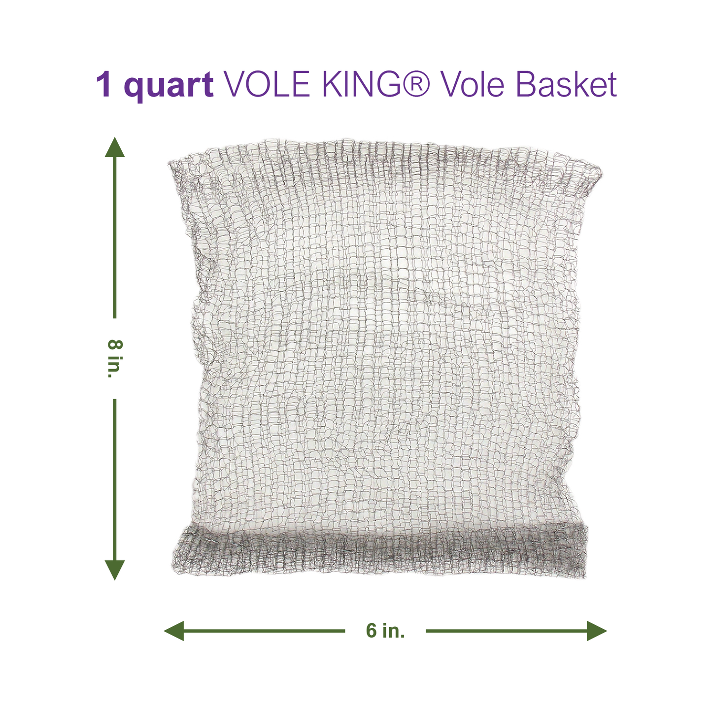 1 quart Vole Basket (pack of 4 baskets)